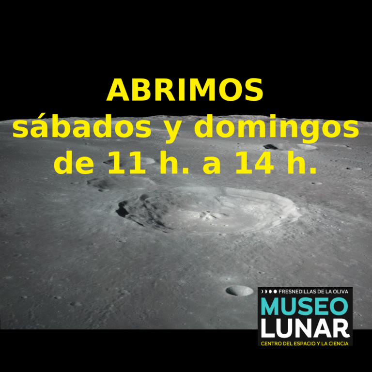 solo abrimos sábados y domingos de 11 a 14