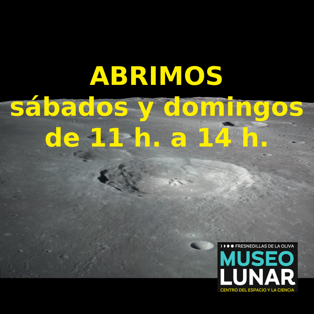 solo abrimos sábados y domingos de 11 a 14